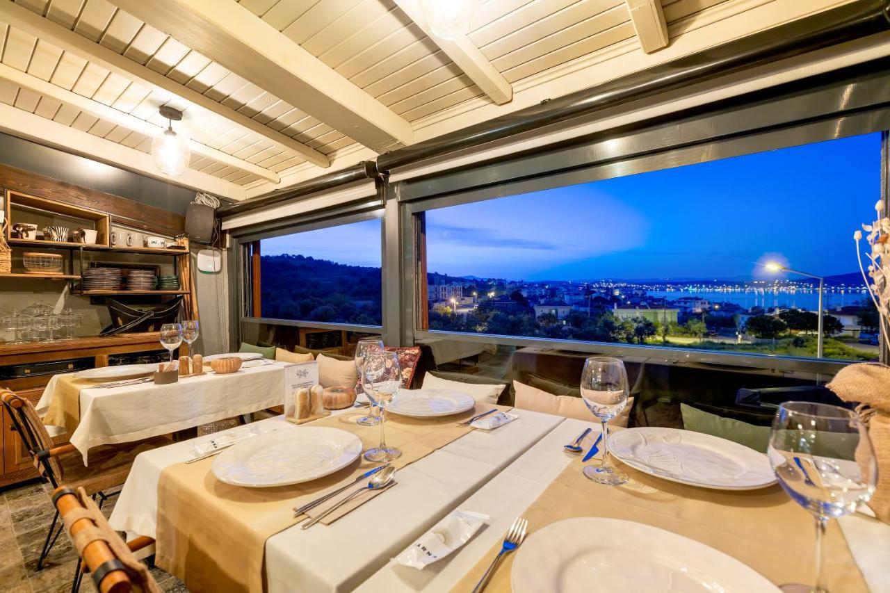 Parna Hotel Cunda Bagian luar foto